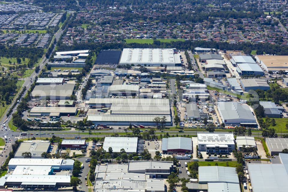 Aerial Image of Arndell Park Commercial Area