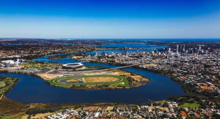 Aerial Image of Burswood