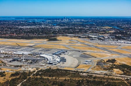 Aerial Image of PERTH AIRPORT