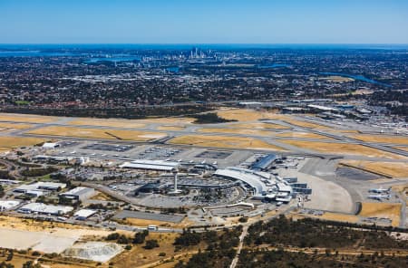 Aerial Image of PERTH AIRPORT