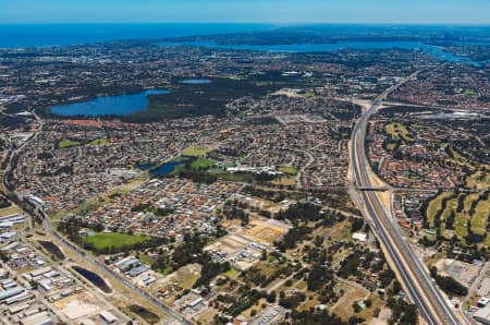 Aerial Image of COCKBURN CENTRAL