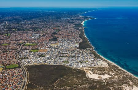 Aerial Image of BURNS BEACH