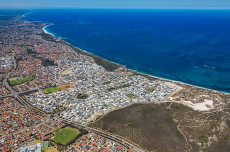 Aerial Image of BURNS BEACH