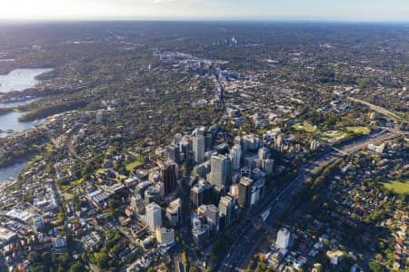 Aerial Image of NORTH SYDNEY