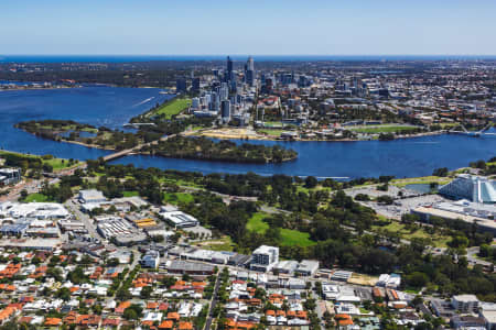 Aerial Image of Burswood