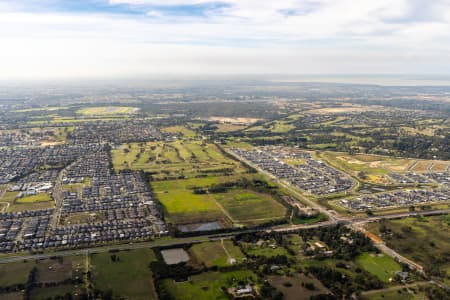 Aerial Image of CRANBOURNE WEST