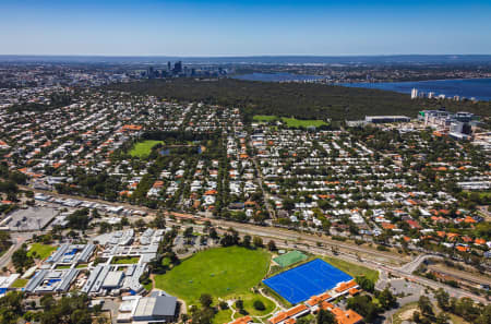 Aerial Image of SHENTON PARK