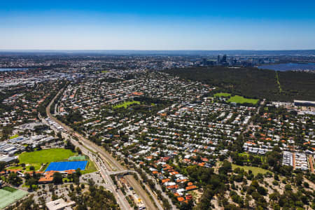Aerial Image of SHENTON PARK