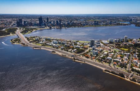 Aerial Image of SOUTH PERTH