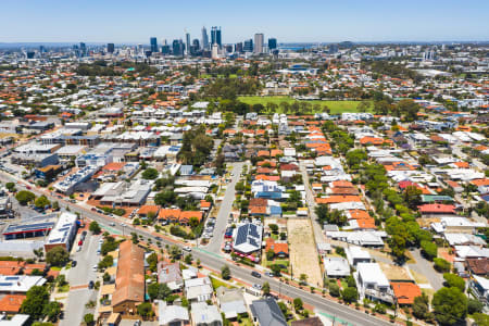 Aerial Image of NORTH PERTH