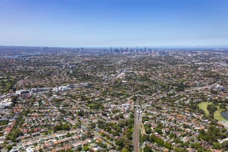 Aerial Image of HURLSTONE PARK