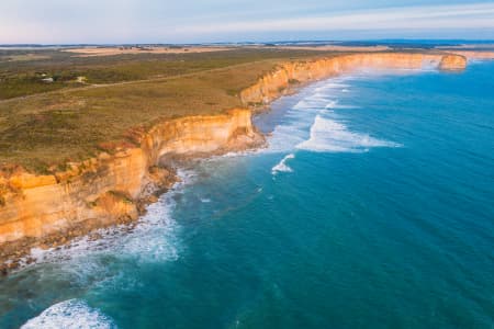Aerial Image of SEA CLIFFS AT PORT CAMPBELL