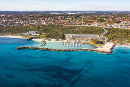 Aerial Image of OCEAN REEF BOAT HARBOUR