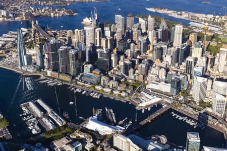 Aerial Image of BARANGAROO SYDNEY
