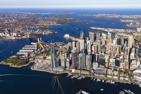 Aerial Image of BARANGAROO SYDNEY