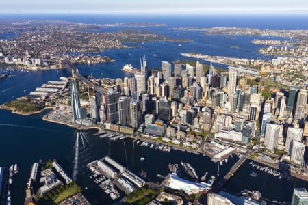 Aerial Image of Barangaroo Sydney