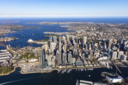 Aerial Image of Barangaroo Sydney