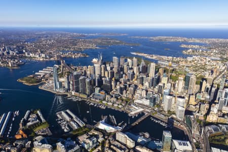Aerial Image of Barangaroo Sydney