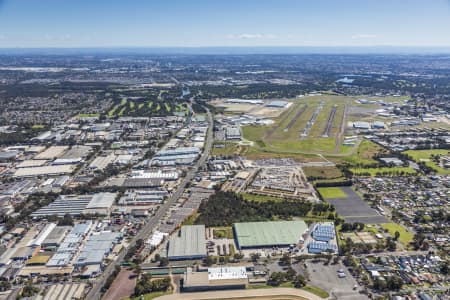 Aerial Image of BANKSTOWN AERODROME