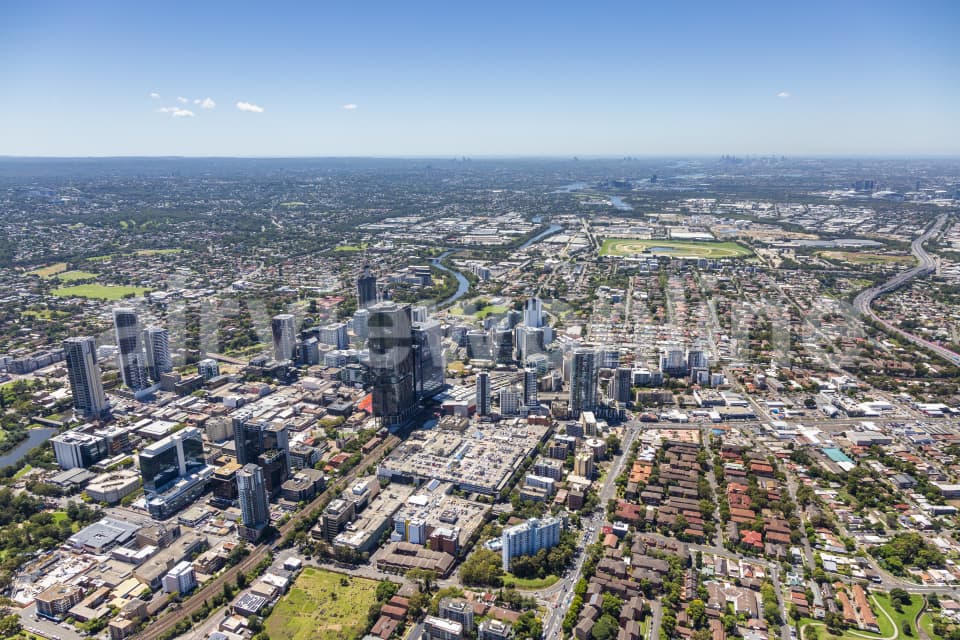 Aerial Image of Harris Park