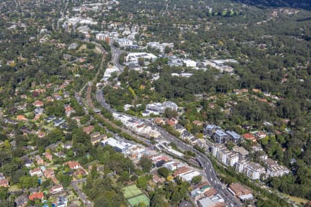 Aerial Image of PYMBLE