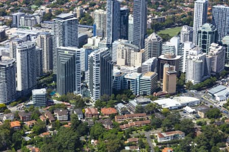 Aerial Image of CHATSWOOD CBD