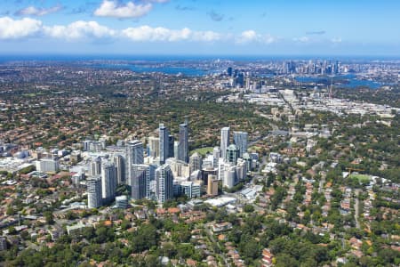 Aerial Image of CHATSWOOD CBD