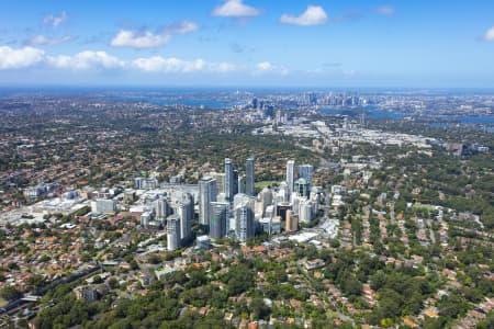 Aerial Image of CHATSWOOD CBD