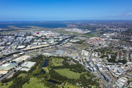 Aerial Image of ST PETERS AND WEST CONNEX
