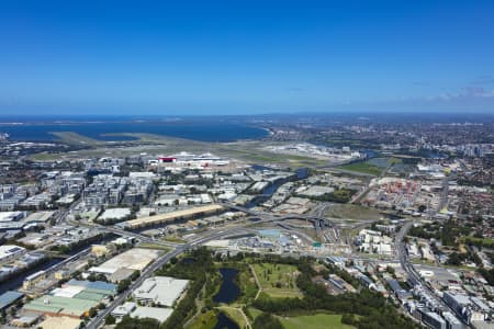 Aerial Image of ST PETERS AND WEST CONNEX