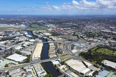 Aerial Image of ST PETERS AND WEST CONNEX