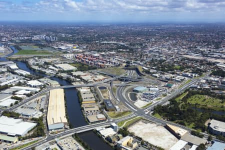 Aerial Image of ST PETERS AND WEST CONNEX