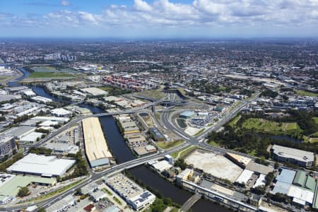 Aerial Image of ST PETERS AND WEST CONNEX