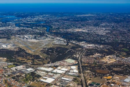 Aerial Image of PERTH AIRPORT