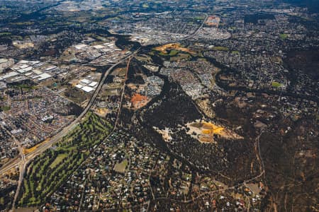 Aerial Image of BUSHMEAD