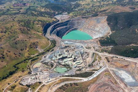 Aerial Image of CADIA GOLD MINE