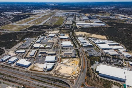 Aerial Image of PERTH AIRPORT