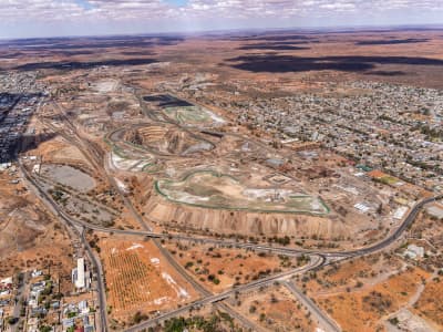 Aerial Image of BROKEN HILL