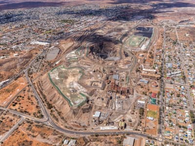 Aerial Image of BROKEN HILL