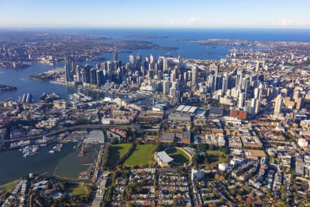 Aerial Image of GLEBE