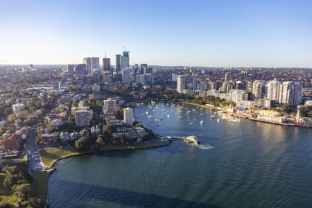 Aerial Image of LAVENDER BAY