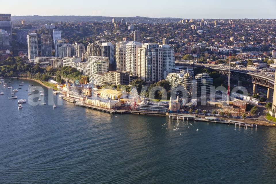 Aerial Image of Milsons Point
