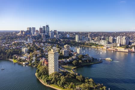 Aerial Image of MCMAHONS POINT