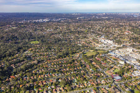 Aerial Image of WEST RYDE