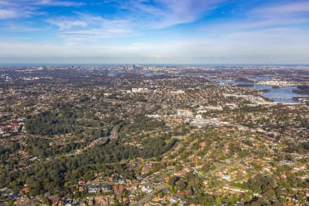 Aerial Image of DENISTONE WEST