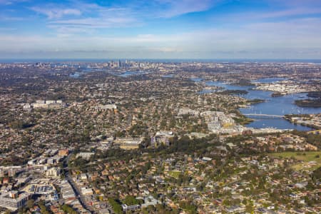 Aerial Image of WEST RYDE