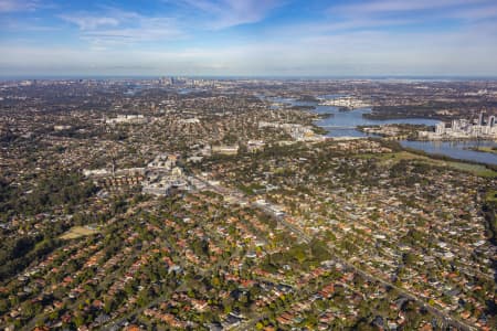 Aerial Image of WEST RYDE