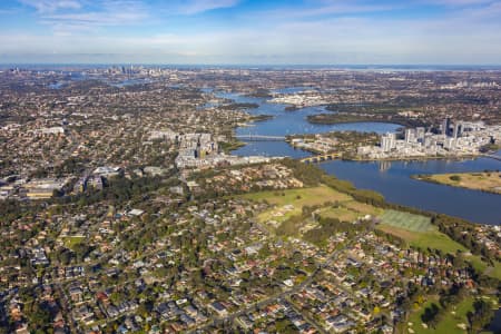 Aerial Image of WEST RYDE