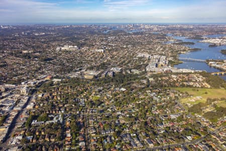 Aerial Image of WEST RYDE