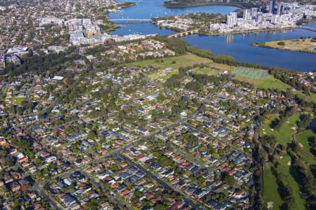 Aerial Image of WEST RYDE